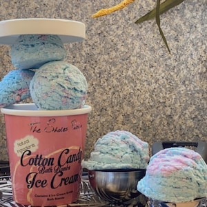 Cotton Candy Ice Cream Bath Bombs image 4