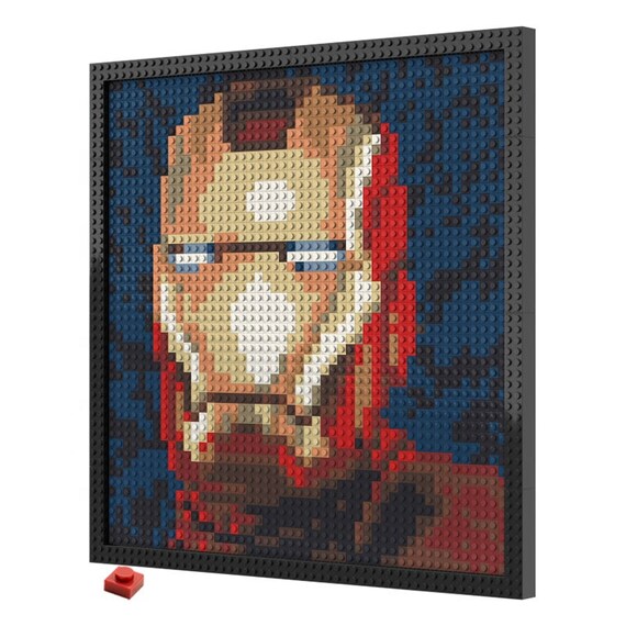 Lego wall art kits clearance