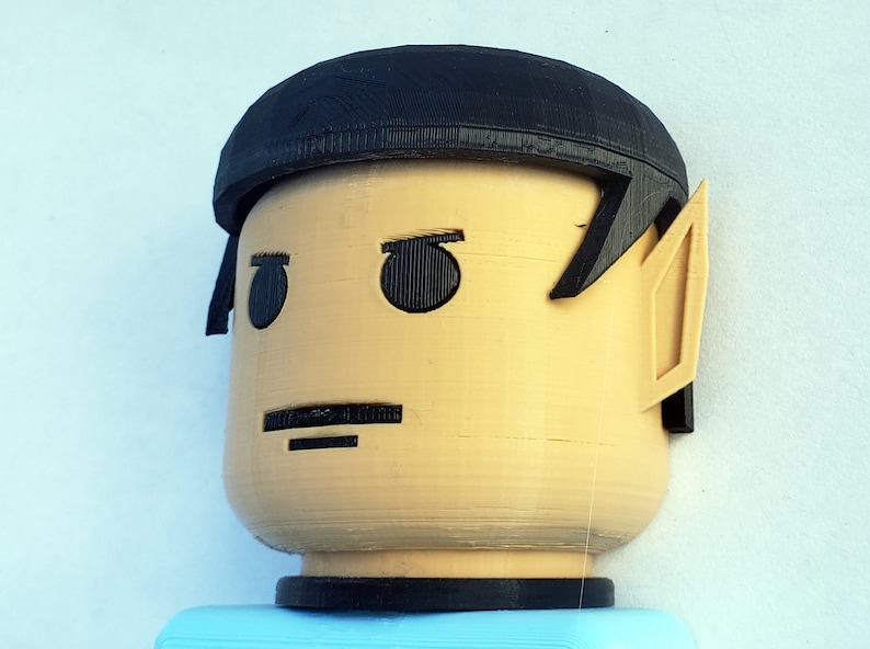 Star Trek Mr. Spock Toilet Paper Holder Star Trek Mr. Spock Star Trek Decor Science Fiction Lover Trekkie Gift Star Trek Gift image 3