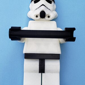 Star Wars Stormtrooper Toilet Paper Holder 3D Printed Star Wars Lover Galactic Empire Star Wars Bathroom TP Holder image 5