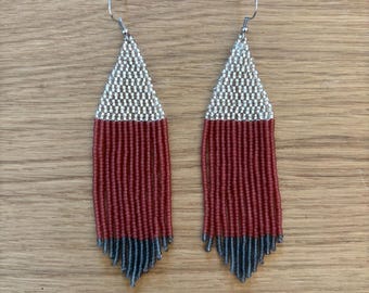 Boucles d'oreilles en perles
