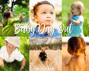 Baby Day Out Lightroom Mobile Presets | Baby Activities Presets | Outing Baby Filter | Active Baby Filter |  Clean Bright Baby Preset
