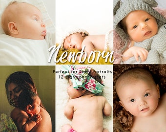Newborn Baby Lightroom Mobile Presets | Newbie Presets | Newborn filter | Newborn Baby Skin Filter |  Clean Bright Newborn Baby Preset