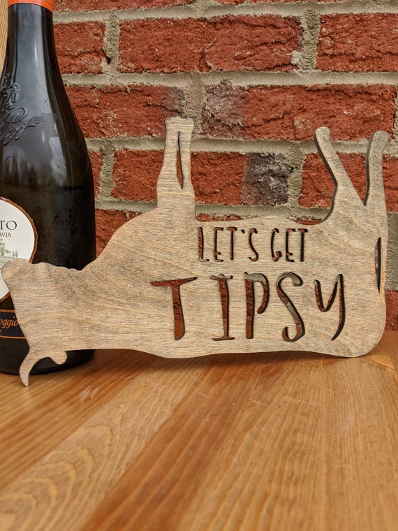 Farmhouse Cow Wooden Kitchen Bar Decor Funny Birthday Gift Etsy