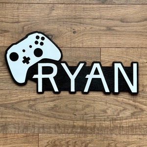 Gamer Acrylic Name Sign