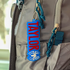Custom Spider Keychain