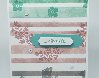 Soft Stripes - Blank Note Card Set