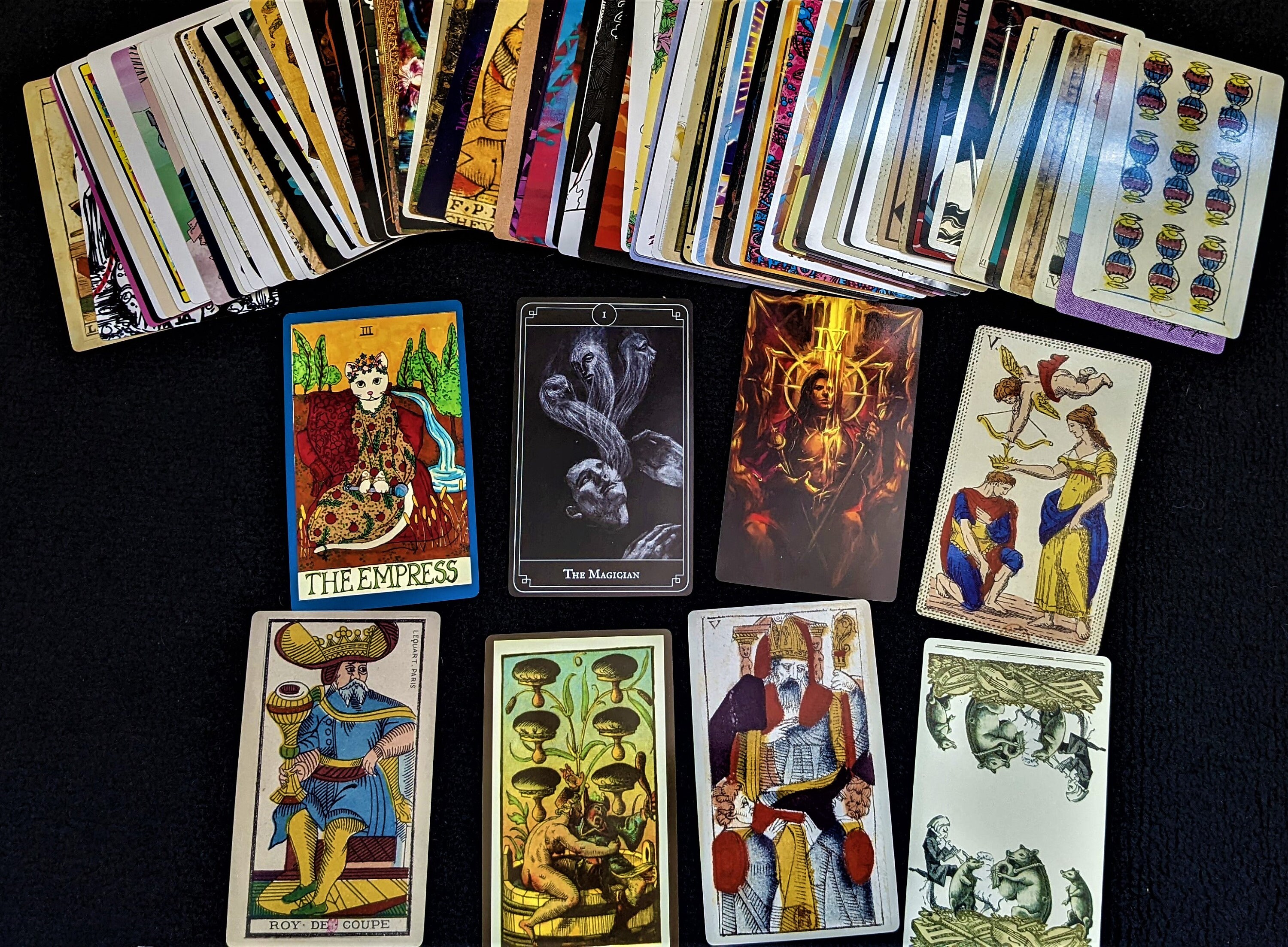 Mystery Tarot Cards - Etsy