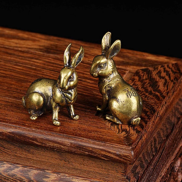 Brass Rabbit - Etsy