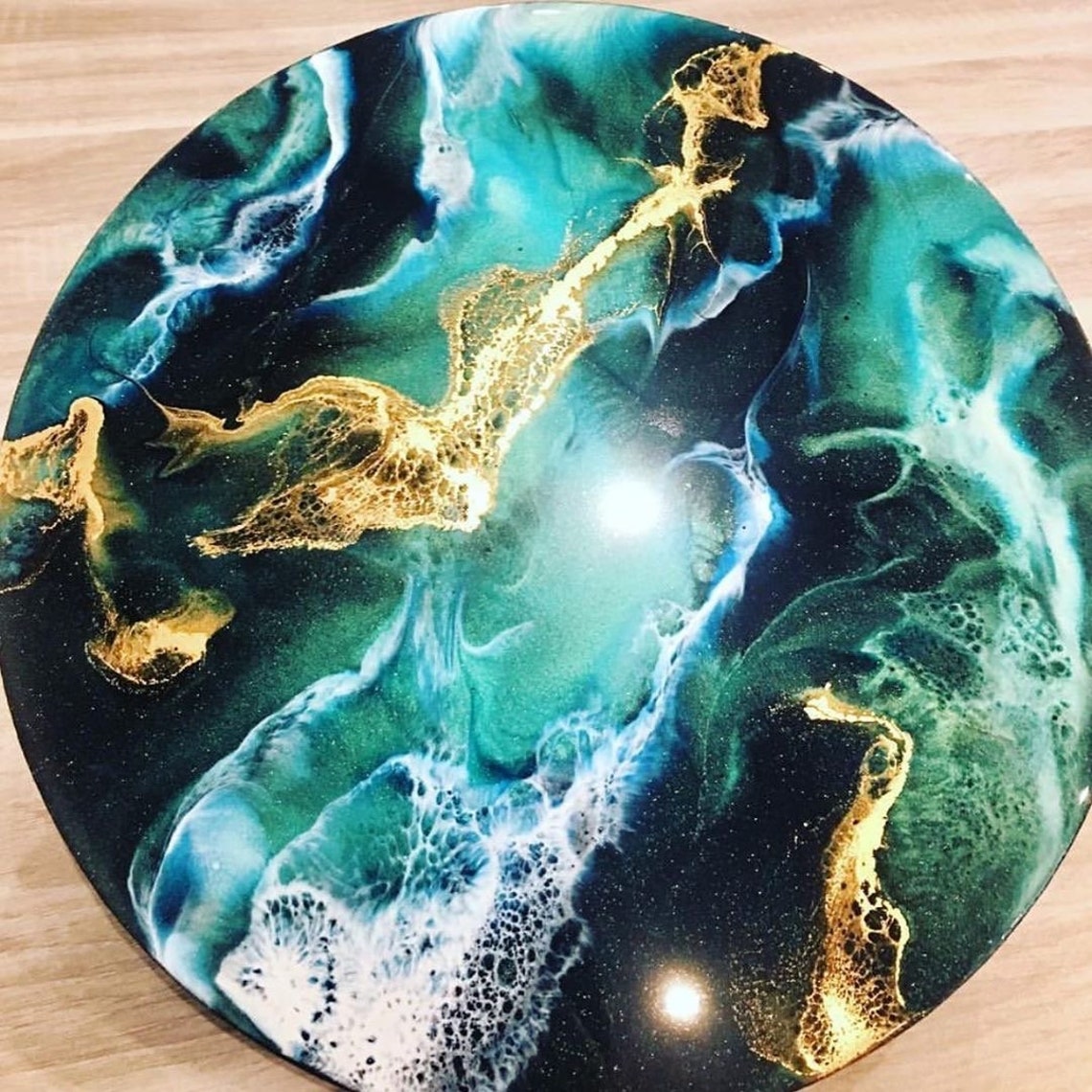 Epoxy Resin Wall Art Home Decor Etsy