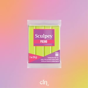 Sculpey Premo Wasabi 57g, polymer clay wholesale, oven bake clay for jewelry, green clay, fresh clay, polymer clay tool, clay cutter