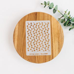Flowers polymer clay stencil, reusable texture stencil, paint stencil, polymer clay tools, clay supplies, plastic stencil, silk screen