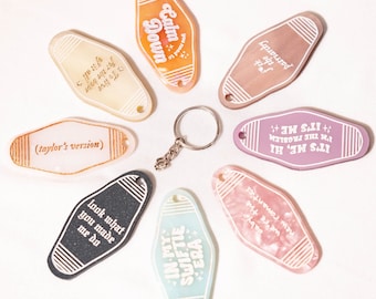 Taylor Swift keychains, Karma, Calm down, LWYMMD, Eras Tour, Taylor’s Version, Swiftie gift, Eras Tour Outfit, Swiftie Merch, acrylic