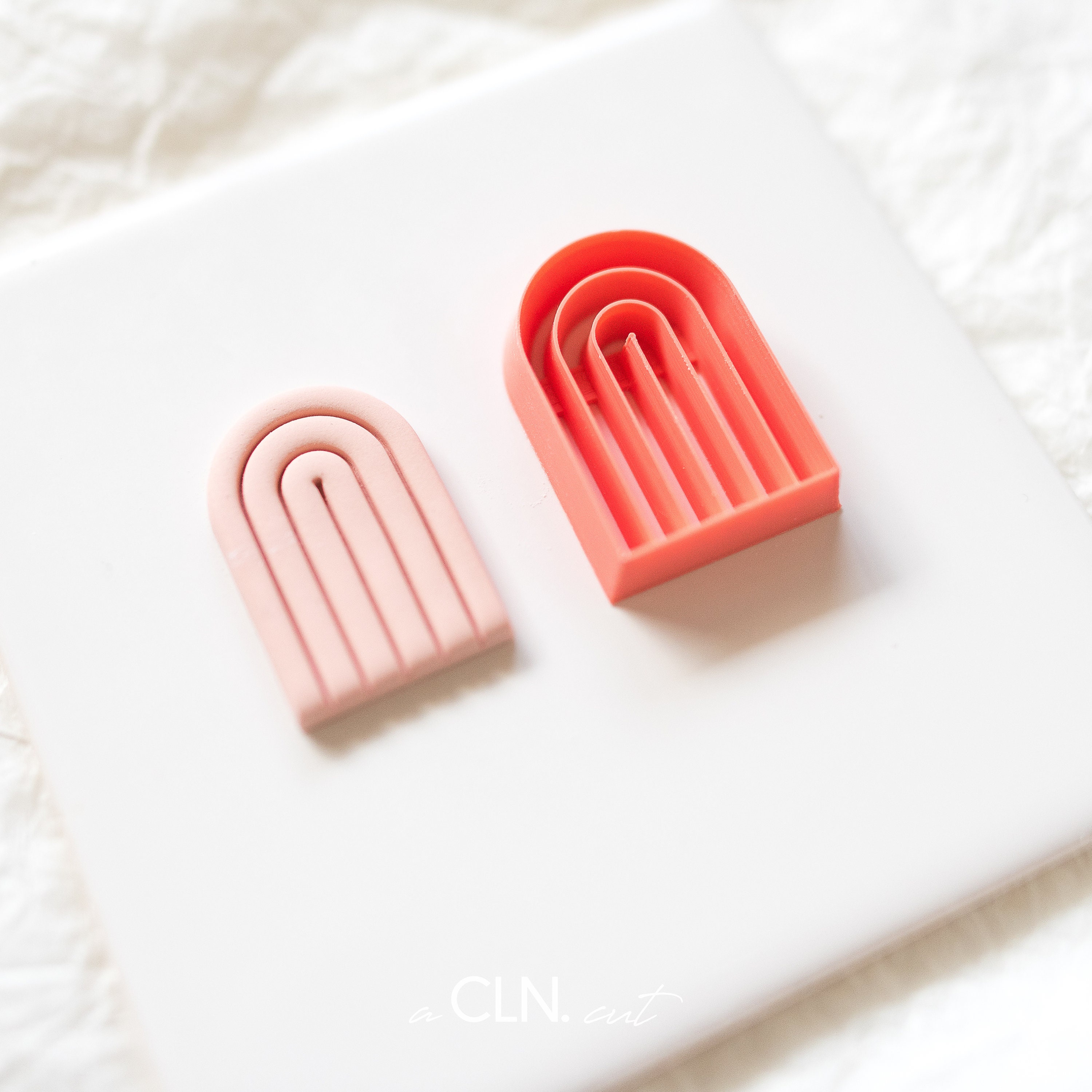 Tools Rainbow Embossing Polymer Clay Cutter 3D Printed Cutter Clay