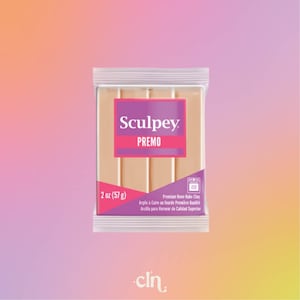 Sculpey Premo Beige 57g, polymer clay wholesale, oven bake clay for jewelry, beige clay, fresh clay, polymer clay tool, clay cutter