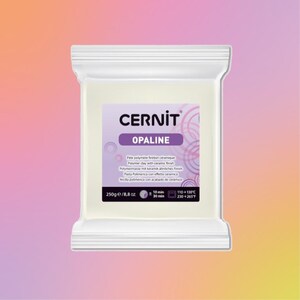 Cernit Opaline 010 250g, polymer clay wholesale, clay tools, Cernit clay, jewelry clay, polymer clay jewelry, transparent clay