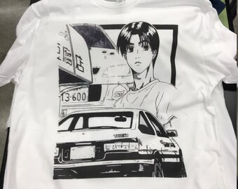 Vintage initial d shirt Clearance