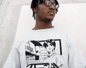 The Original Initial D Takumi Tee, Ae86, Anime shirt, Drift