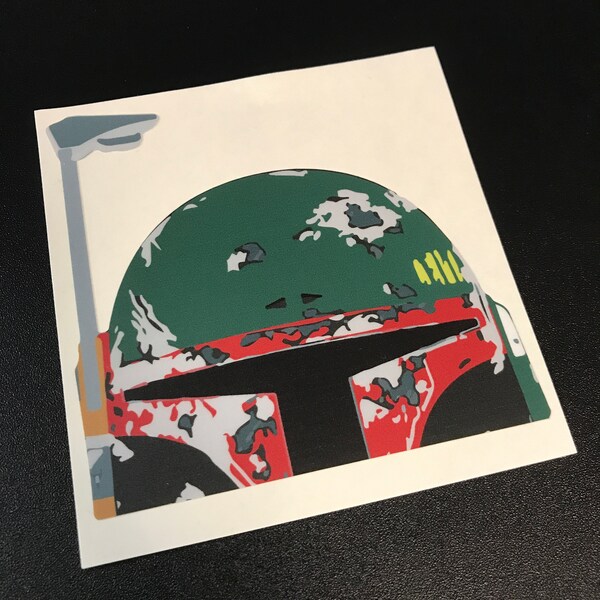 Boba Fett Stickers - Etsy