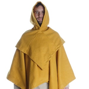 Viking Skjoldehamn hood Limme made of wool felt | HEMAD