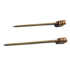 Medieval garment pin made of golden brass | Viking pin, pin, garment pin | Medieval LARP accessory