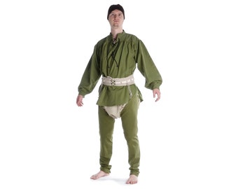Medieval breech belt Gram made of cotton hemp | HEMAD LARP clothing | Cosplay & Reenactment