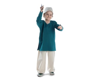 Viking Children's Tunic Medieval Outer Garment Eliant Cotton | Medieval Children's Tunic