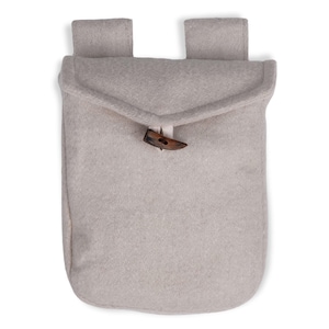 Sac ceinture médiéval Viking LARP Widia en feutre de laine | Vêtements HEMAD