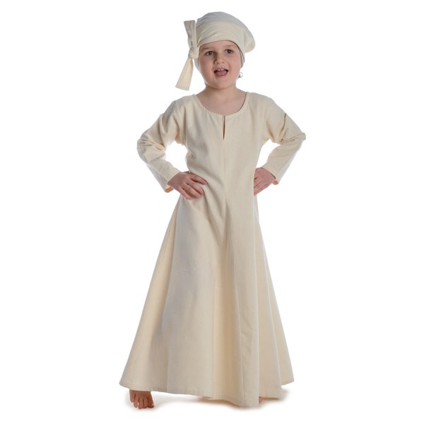 Mittelalter Kinderkleid Mädchen Unterkleid Geirdriful | Wikinger