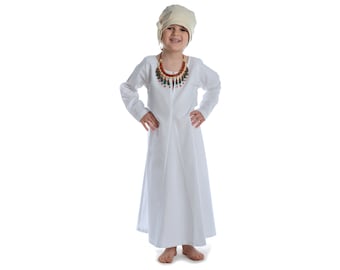 Medieval children's dress Geirdriful | Girls' Viking underdress