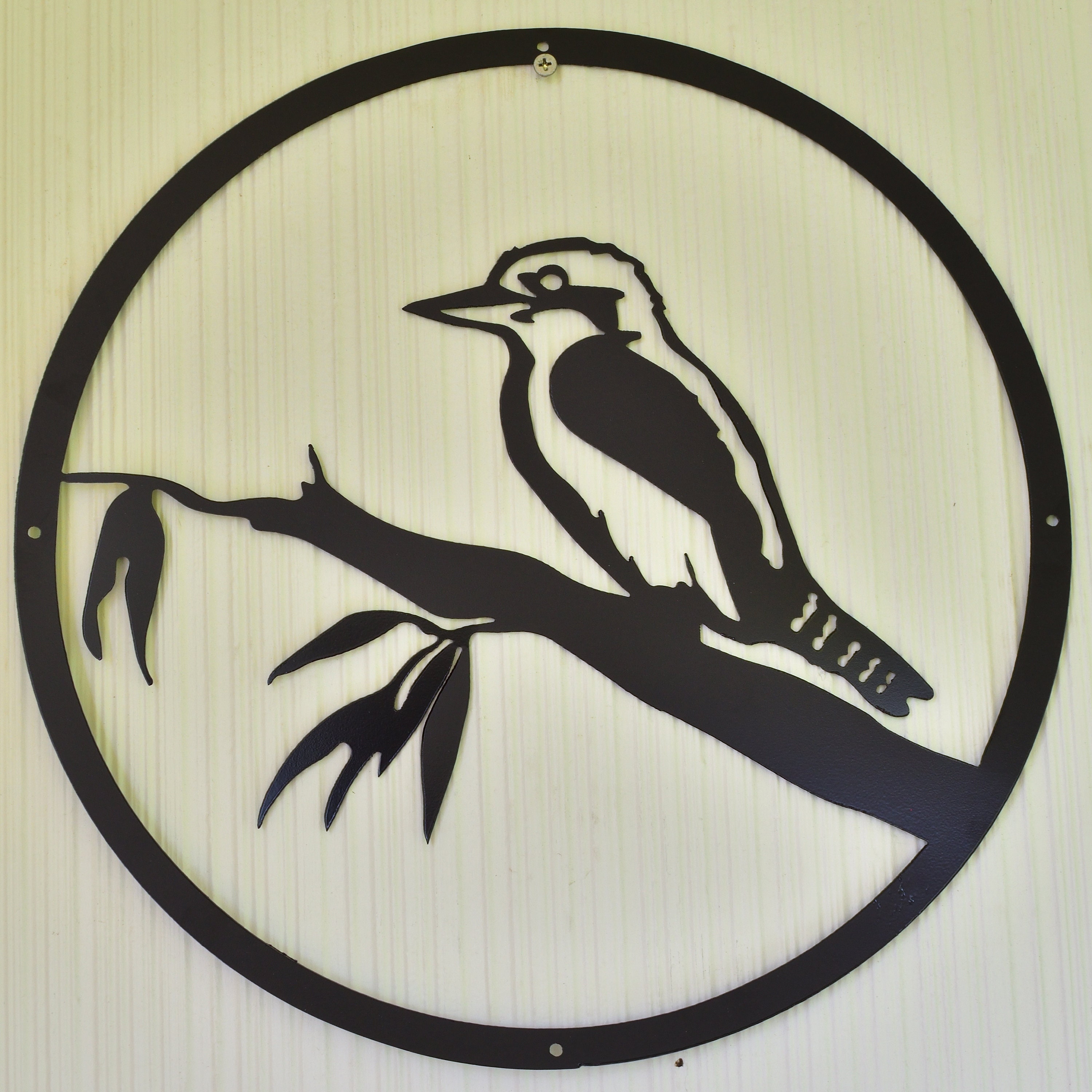 Kookaburra on a Branch Metal Wall Art 40cm Handmade Home or Etsy