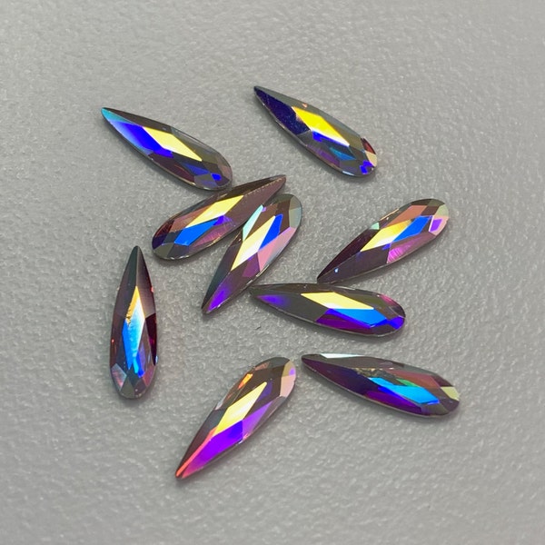 Raindrop Crystals Etsy