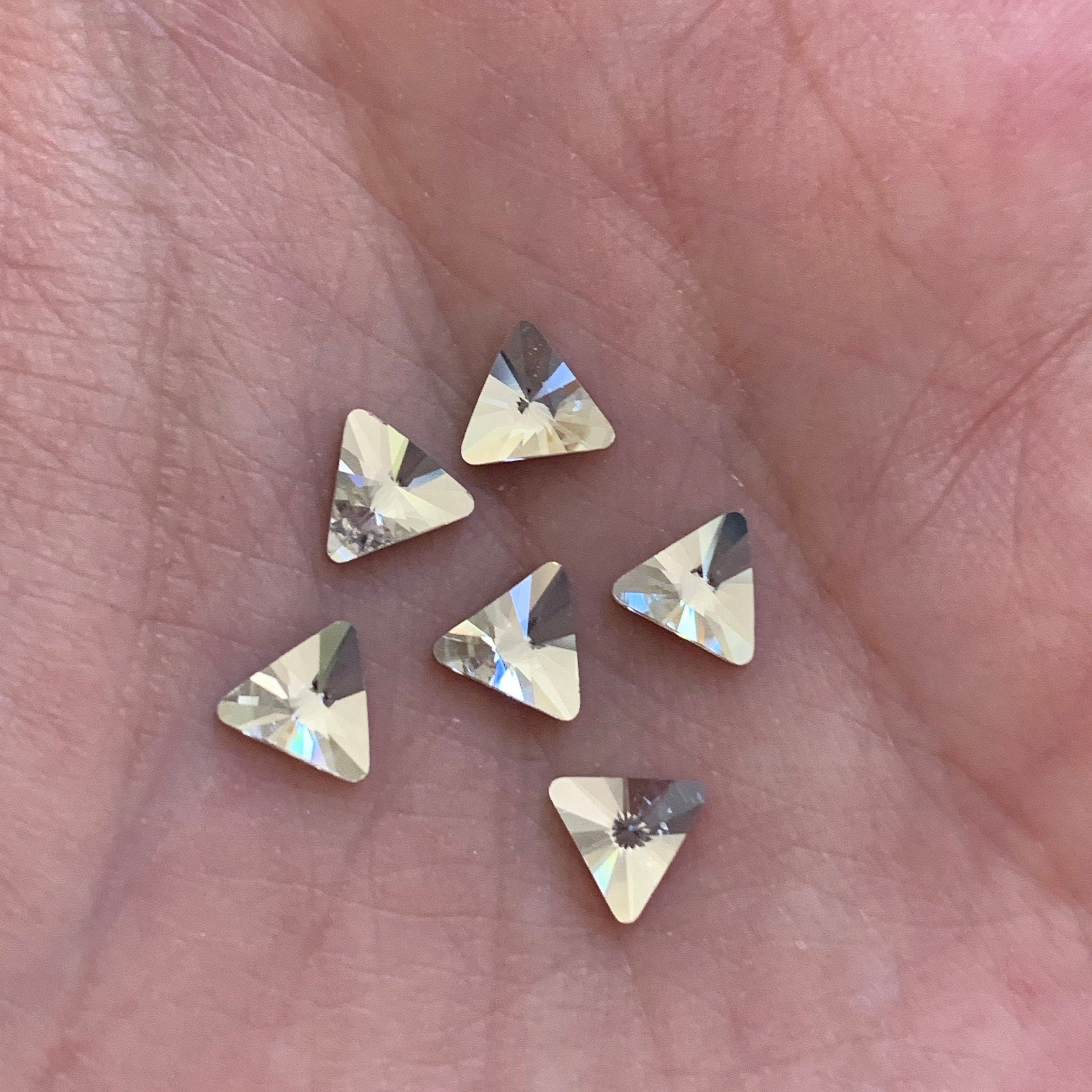 Swarovski Crystal AB Hotfix Rhinestones SS30, 6.5mm, Swarovski  Rhinestones(72pcs/pk)- Hot fix Crystals Swarovski Rhinestones