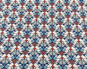 The Frank Lloyd Wright Collection from Cloud 9 Fabrics is spectacular! This is Coonley Tulips Bright.