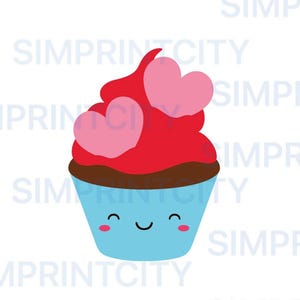 Amour Cupcake Cookie Cutter