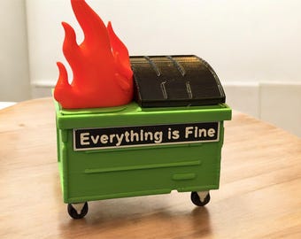 3D-print van afvalcontainer