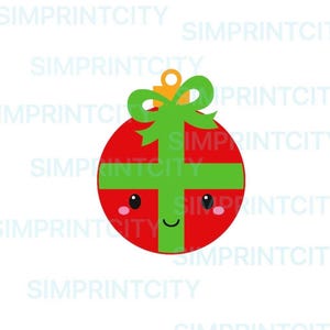Present Christmas Ornament Cookie Cutter