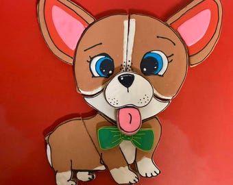 Corgi Cookie Cutter Platter