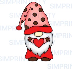 Gnome with Heart Cookie Cutter