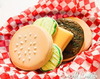 Conjunto de cortador de galletas de hamburguesa