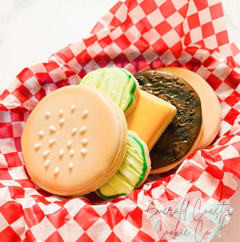 Conjunto de cortador de galletas de hamburguesa imagen 1