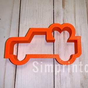 Truck with Heart Cookie Cutter