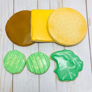 Conjunto de cortador de galletas de hamburguesa imagen 2