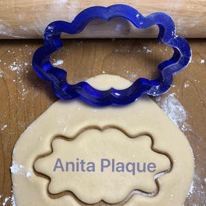 Anita Plaque Cookie Cutter