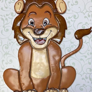 Lion Platter Cookie Cutter Set