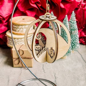 Nightmare Mountain Bauble Laser File
