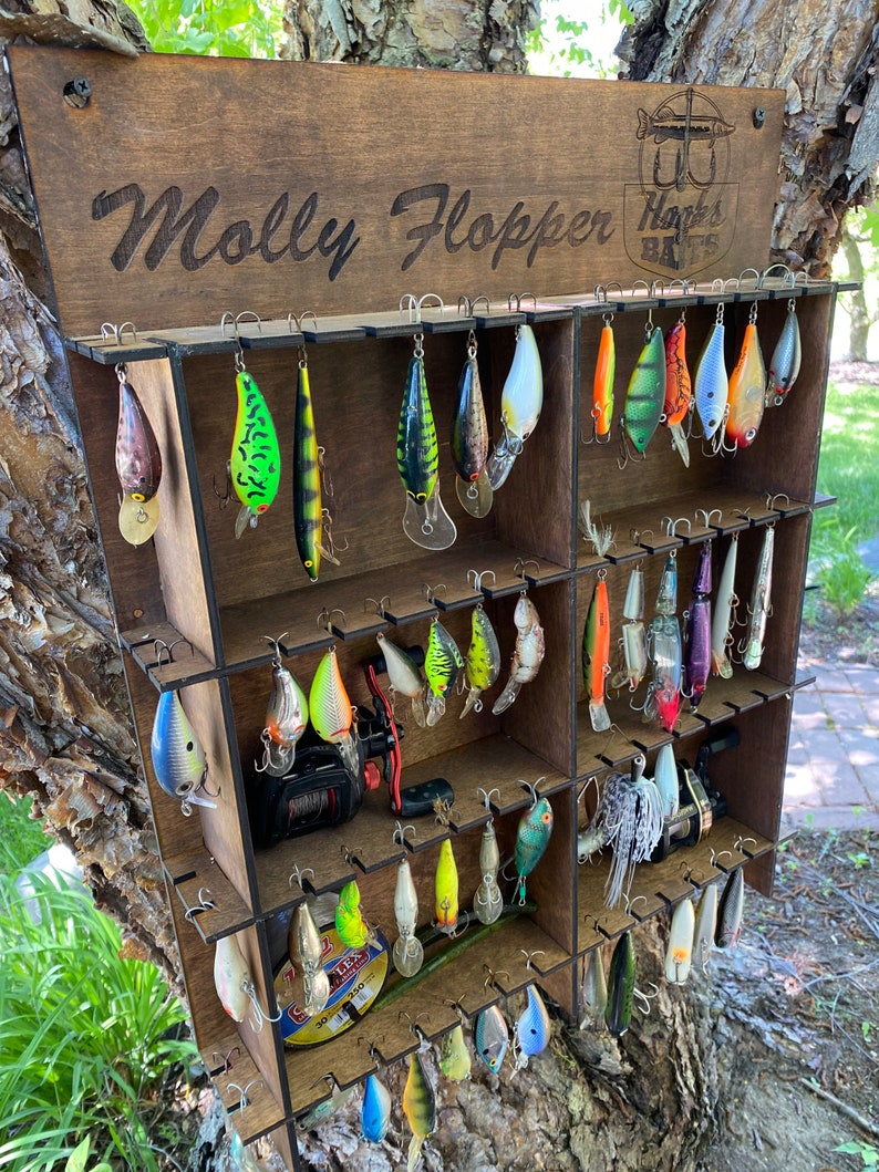 Customized fishing lure hanger rack image 4