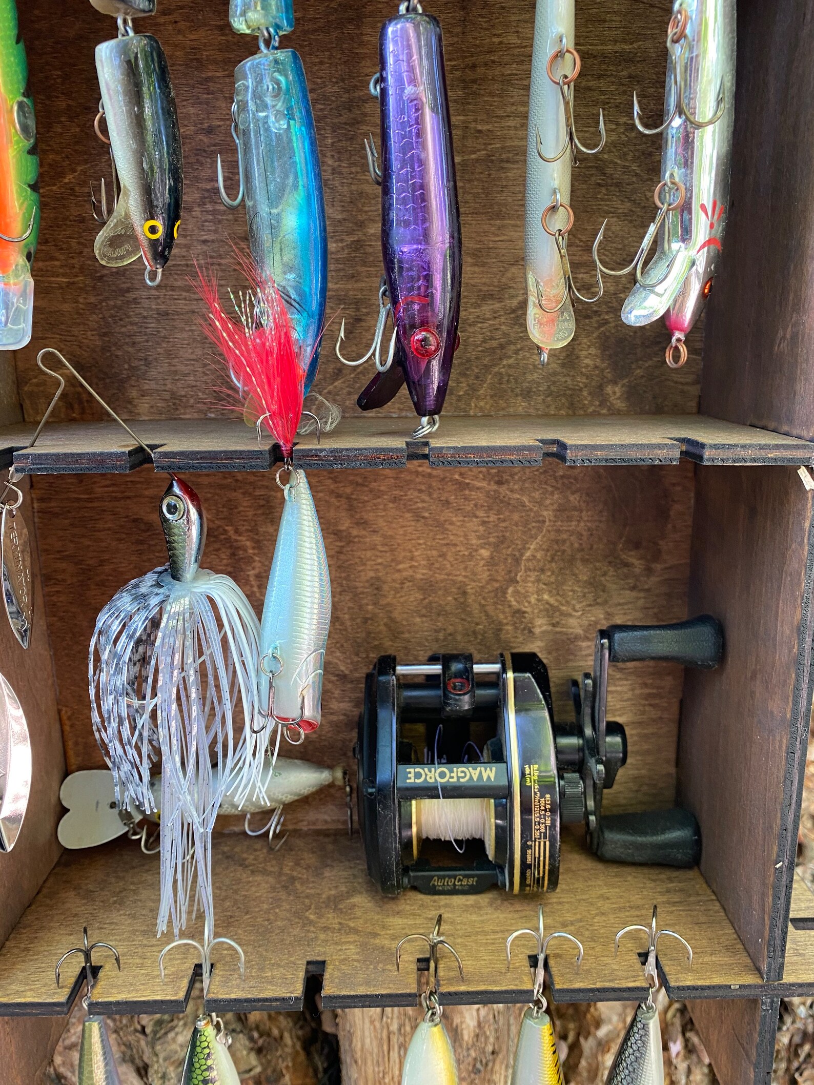 Customized Fishing Lure Hanger Rack Etsy