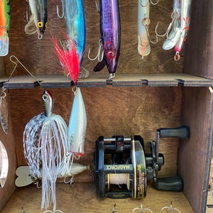 Customized fishing lure hanger rack image 3