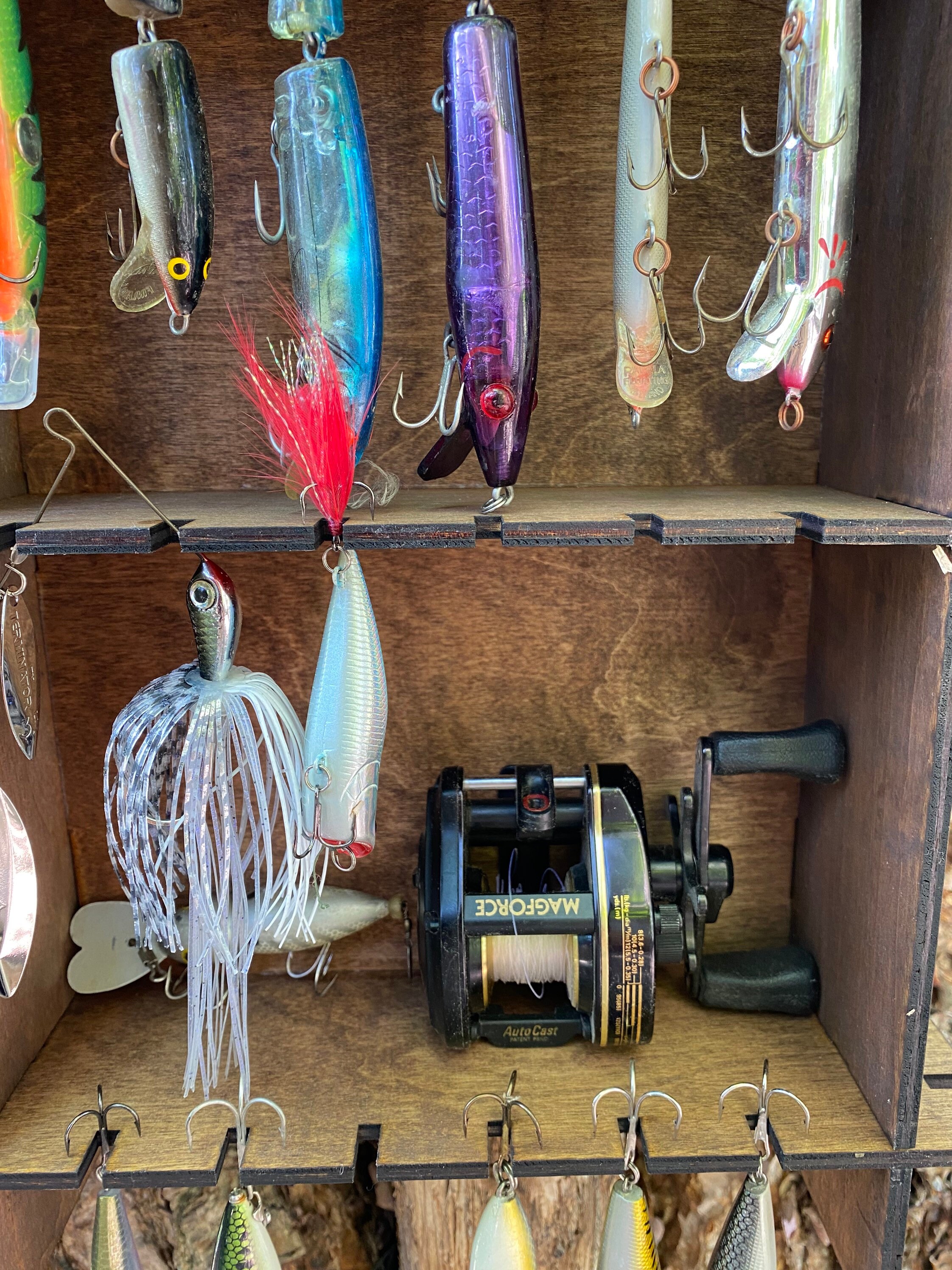 Customized Fishing Lure Hanger Rack Etsy
